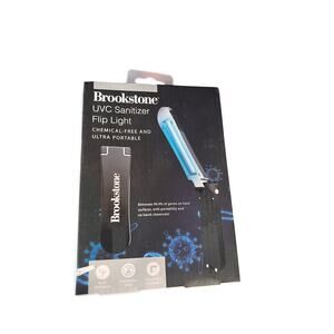 BROOKSTONE UVC SANITIZER FLIP LIGHT PORTABLE NIB